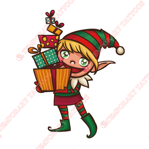 Christmas Customize Temporary Tattoos Stickers NO.3803